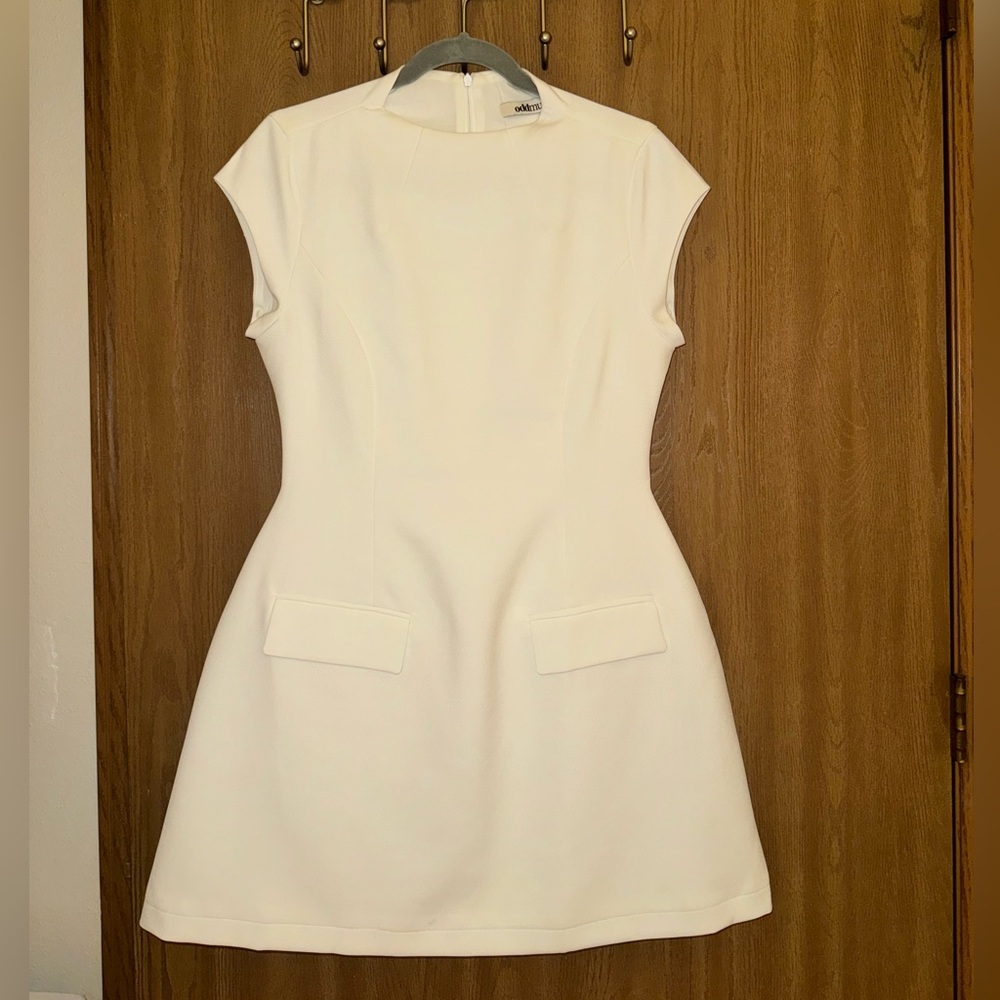 odd muse ultimate cap sleeve mini dress